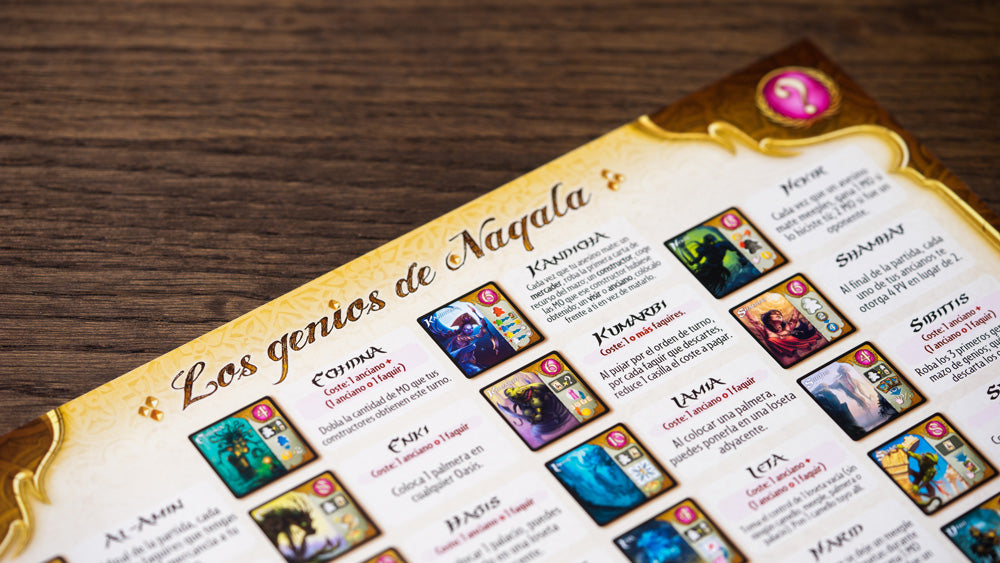 Five Tribes: Los Genios de Naqala (Español)