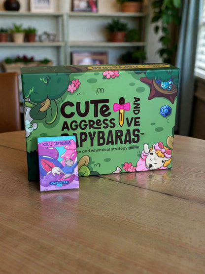 Cute And Aggressive Capybaras