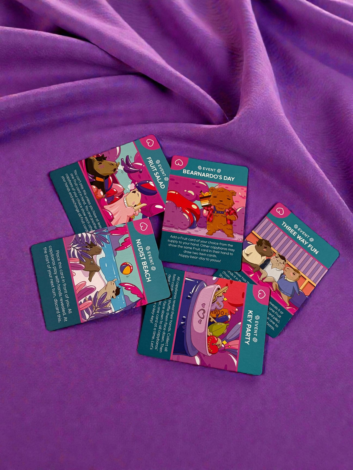 Cute And Aggressive Capybaras