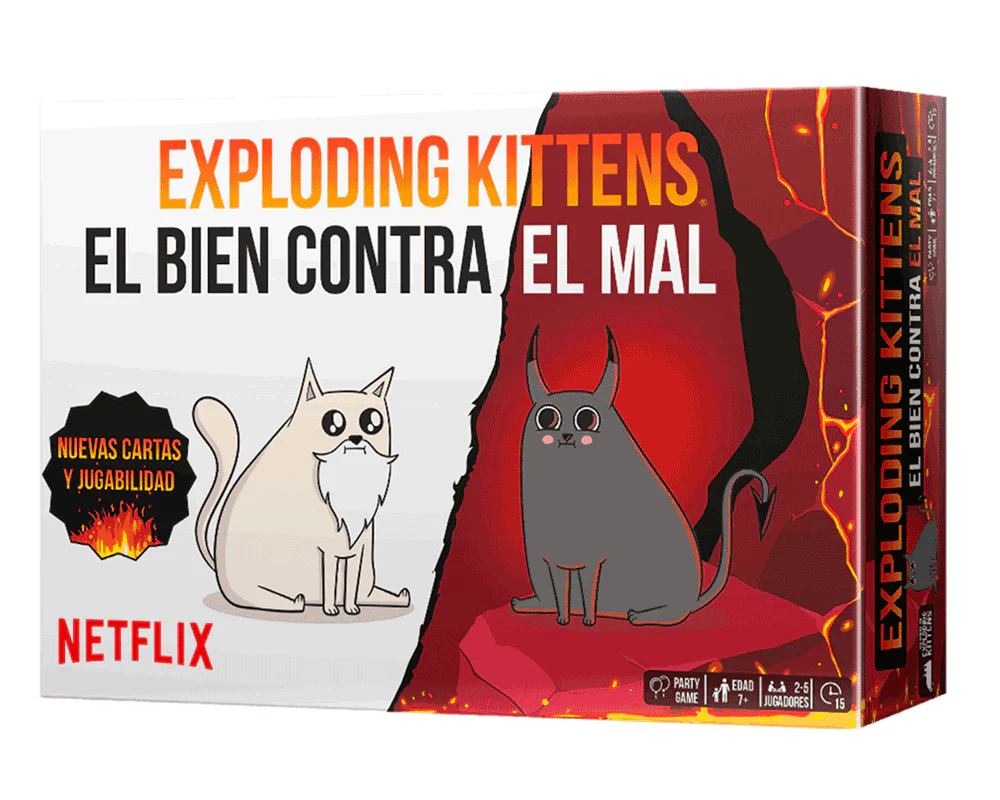 Exploding Kittens: El Bien vs El Mal