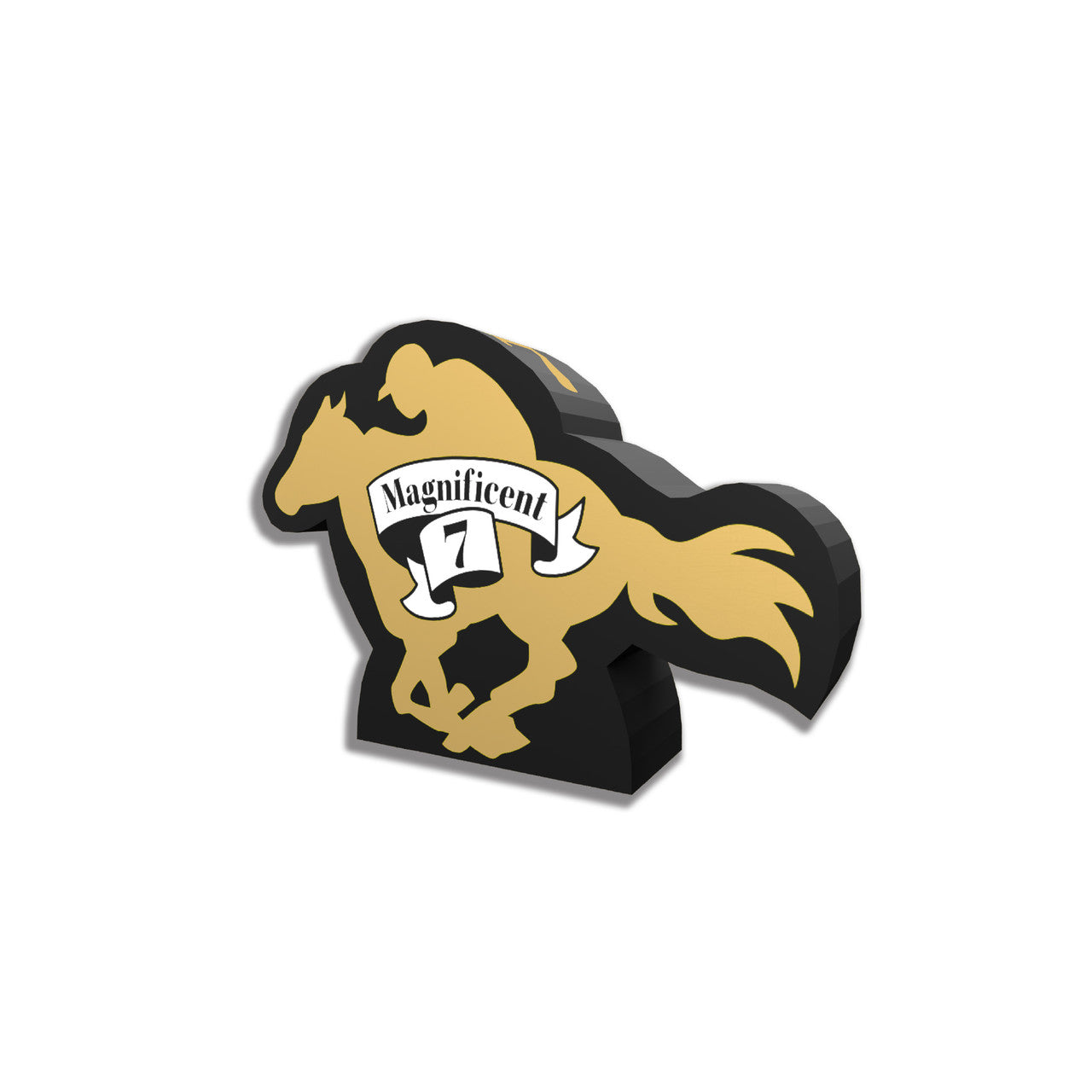 Ready Set Bet: Magnificent 7 Gold Foil Promo Horse Meeple