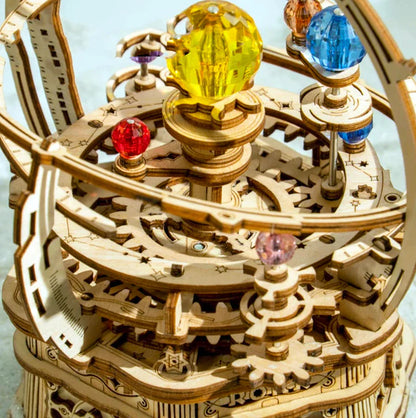 Starry Nigth Orrery Planetary Music Box