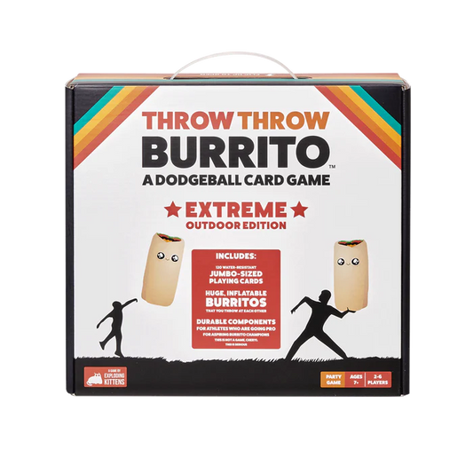 Throw Throw Burrito A Dodgeball Card Game: Extreme Outdoor Edition