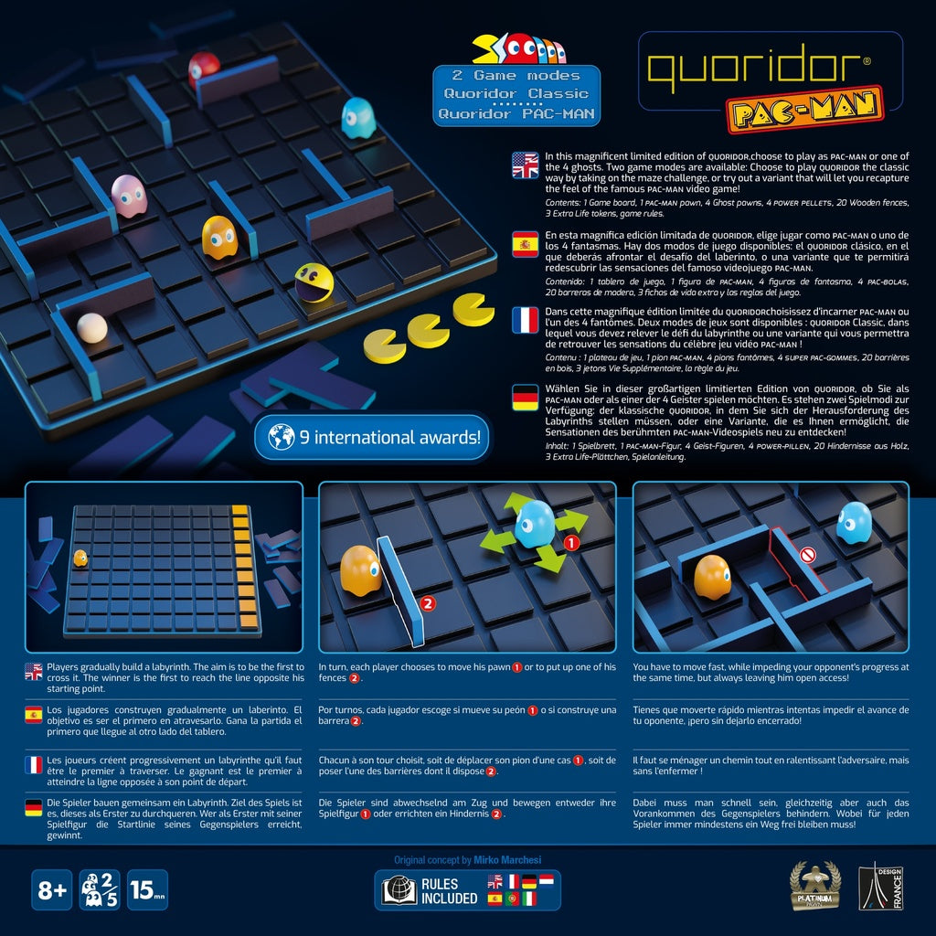 Quoridor Pac-Man