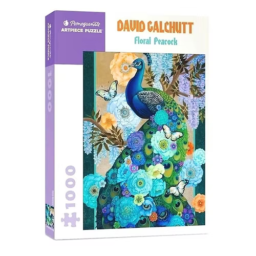Floral Peacock - David Galchutt