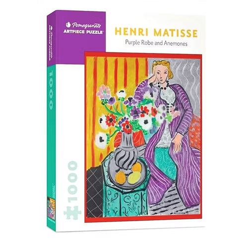 Purple Robe and Anemones - Henri Matisse
