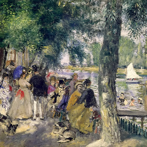 Bathing on the Seine, La Grenouillere (A3)