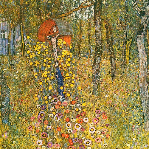 Gustav Klimt - Jardín au Crucifix, 1911- 1912