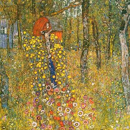 Gustav Klimt - Jardín au Crucifix, 1911- 1912
