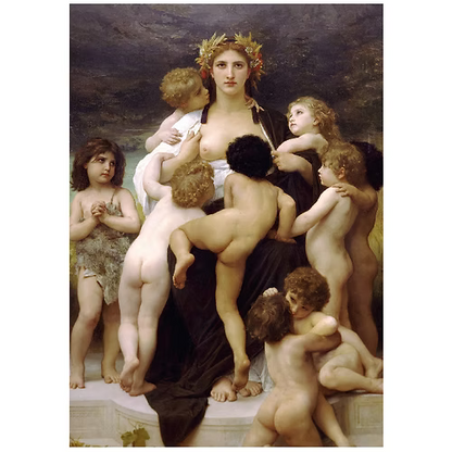 The Motherland by William-Adolphe Bouguereau (A3)
