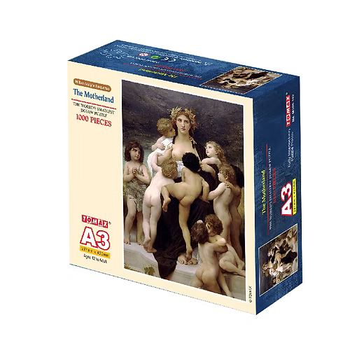 The Motherland by William-Adolphe Bouguereau (A3)