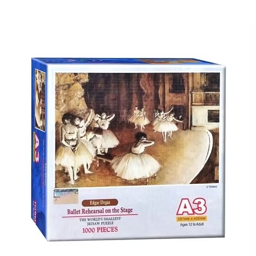 Ballet Rehearsal on Stage (A3)