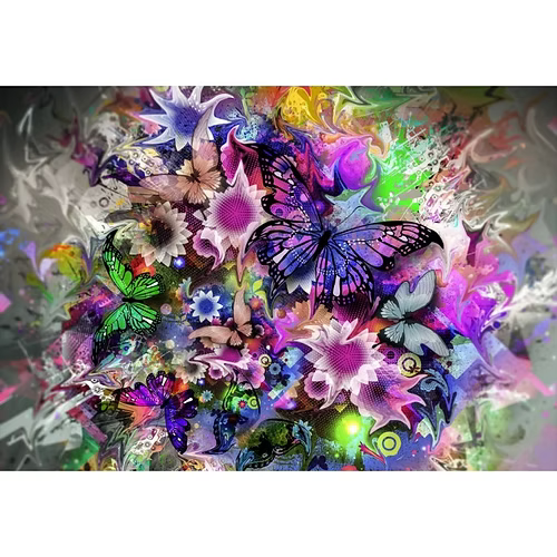 Fleurs et Papillons