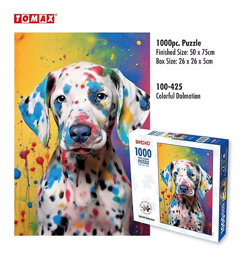 Colorful Dalmatian