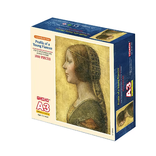 Profile of a Young Fiancee by Loanarda da Vinci (A3)
