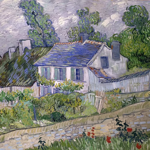 Vincent Van Gogh - Maison à Auvers, 1890