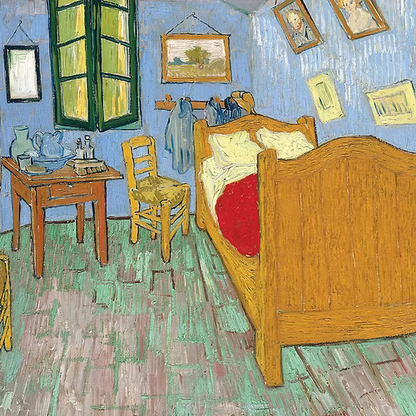 Van Gogh's Bedroom at Arles (A3)