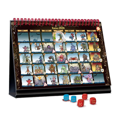 Calendario 365 Aventuras: Mazmorras 2026