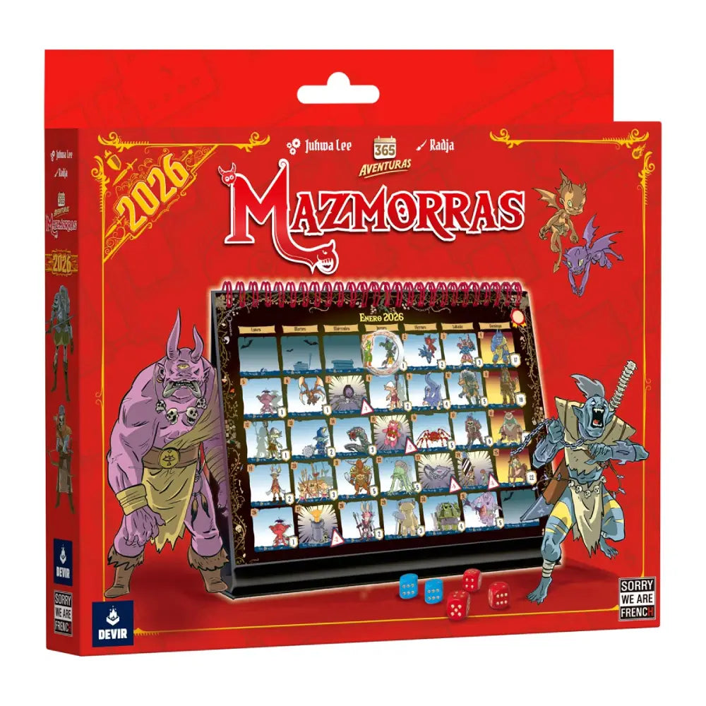 Calendario 365 Aventuras: Mazmorras 2026