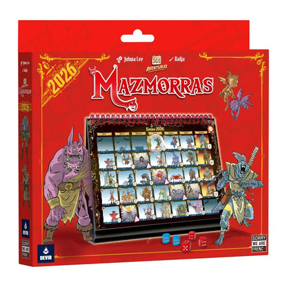 Calendario 365 Aventuras: Mazmorras 2026