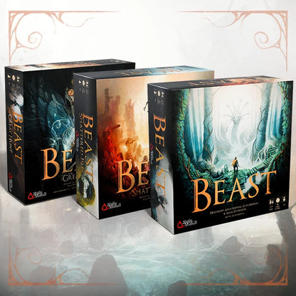 Beast, Shattered Isles & The Great Hunt: Deluxe. Kickstarter. Español.