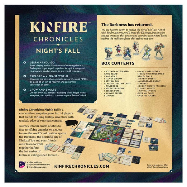 Kinfire Chronicles: Night's Fall: 2nd Print