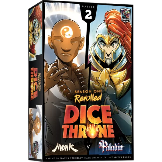 Dice Throne: Season One ReRolled – Monk vs Paladin