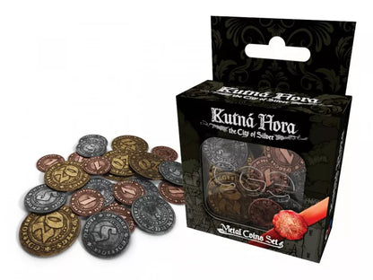 Kutná Hora: The City of Silver – Metal Coins Set