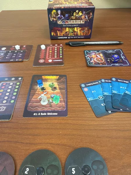 Gloomhaven: Buttons & Bugs