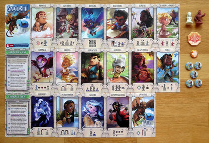Santorini 2E: God Pack: Soaring Over Olympus Expansion