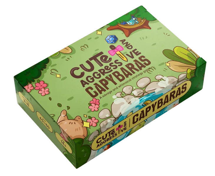 Cute And Aggressive Capybaras