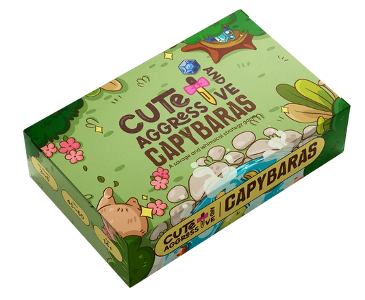 Cute And Aggressive Capybaras