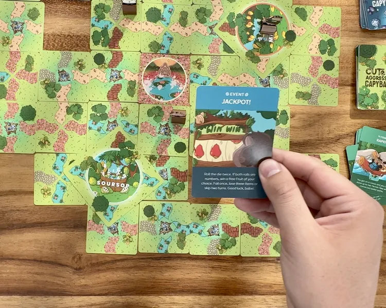 Cute And Aggressive Capybaras