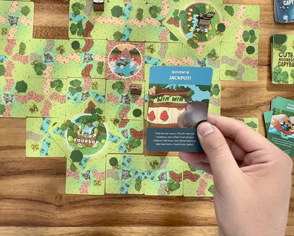 Cute And Aggressive Capybaras