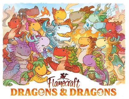 Flamecraft Dragons & Dragons (mini expansion inglés)