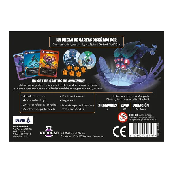 Mindbug: Batalla de Frutas Galaxia
