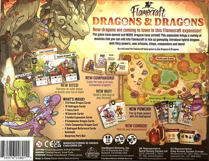 Flamecraft Dragons & Dragons (mini expansion inglés)