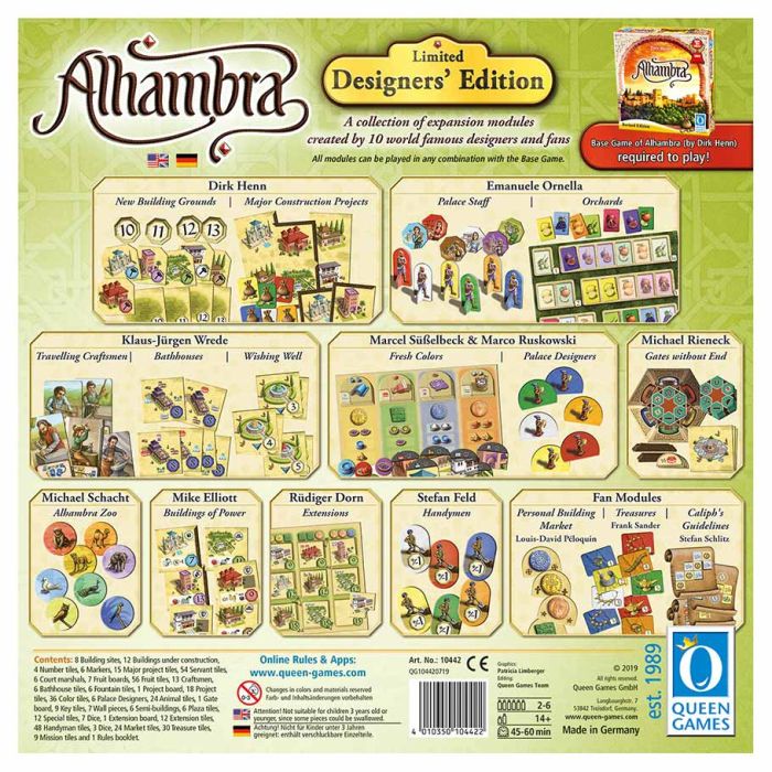 Alhambra Designers Edition