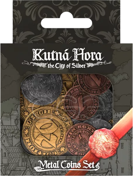 Kutná Hora: The City of Silver – Metal Coins Set