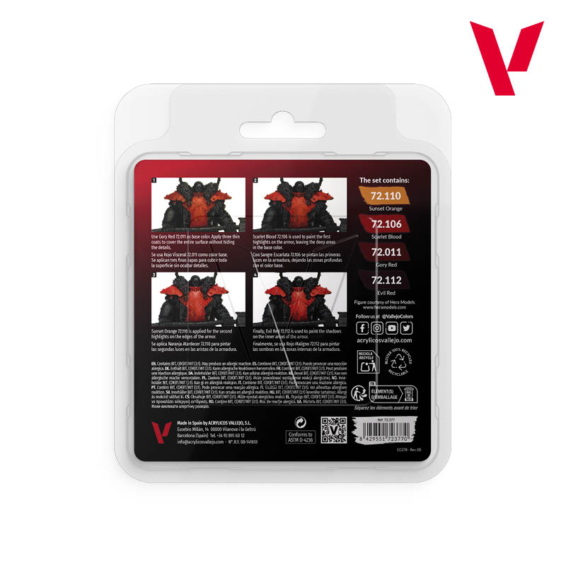 GC: Red Color Set