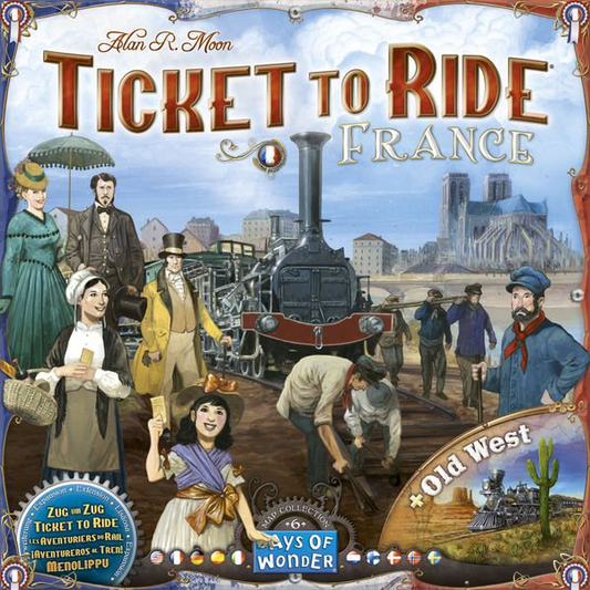 Ticket To Ride France & Old West (Map 6)
