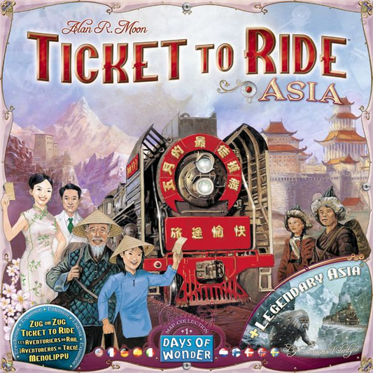 Ticket To Ride: Asia (Map 1)