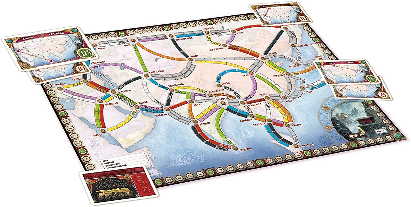 Ticket To Ride: Asia (Map 1)