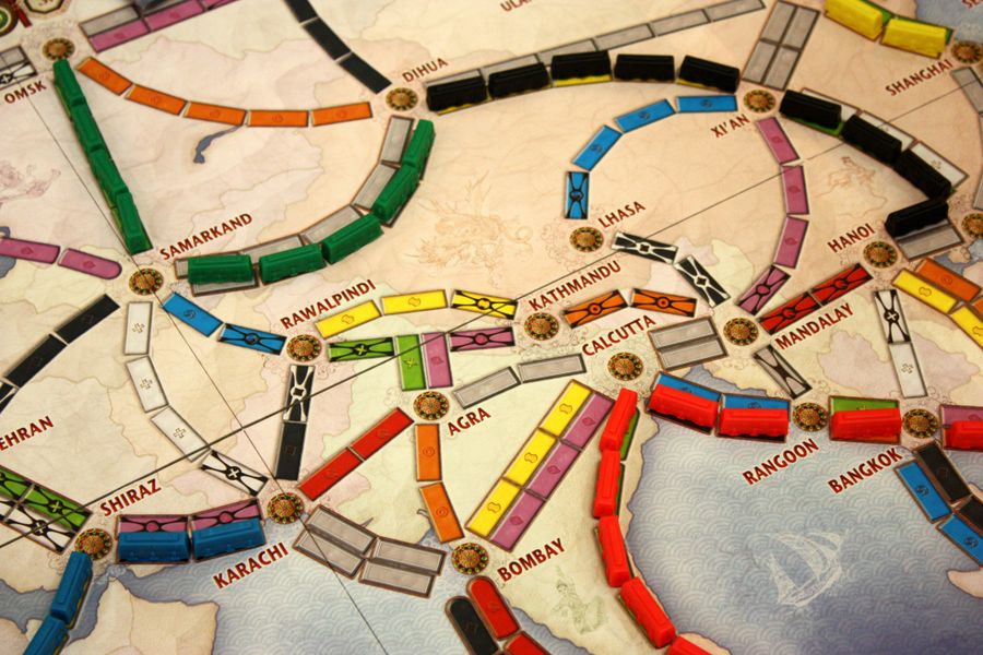 Ticket To Ride: Asia (Map 1)