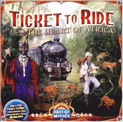 Ticket To Ride Africa (Map 3)