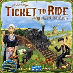 Ticket To Ride Nederland (Map 4)