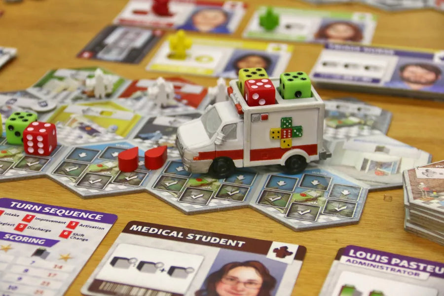 Dice Hospital Deluxe Add-Ons Box Exp