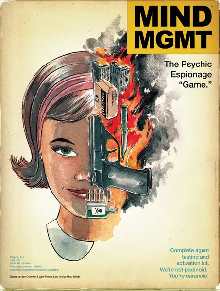 MIND MGMT: The Psychic Espionage Game
