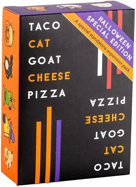 Taco Cat Goat Cheese Pizza: Halloween Special Edition