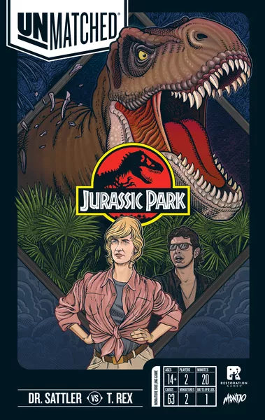 Unmatched: Jurassic Park - Dr. Sattler vs. T. Rex